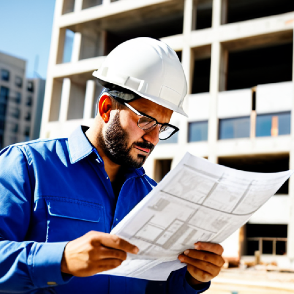 **

A professional architect, fully clothed in a stylish, modest outfit, reviewing blueprints at a sunlit construction site in Madrid. Focus on the contemporary architecture in the background. Appropriate attire, safe for work, perfect anatomy, natural proportions, professional photography, high quality.

**