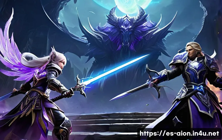 아이온 AP 아이템 수집법 - **Dominating the Battlefield: Strategic PvP Combat**
    A dynamic, high-angle shot showcasing an in...