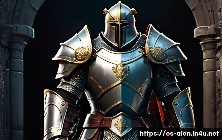 아이온 클래스 스킬 비교 - **Prompt for an Indomitable Templar Tank:**
    "A powerful Templar in a fantasy setting, depicted a...