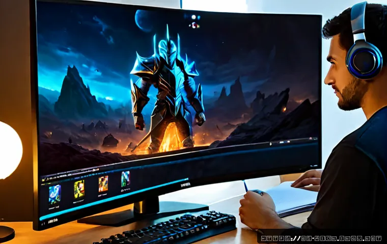 아이온 레이드 공략 - Photorealistic Spanish-speaking gamer in a modern Madrid apartment, studying a fantasy MMORPG raid b...